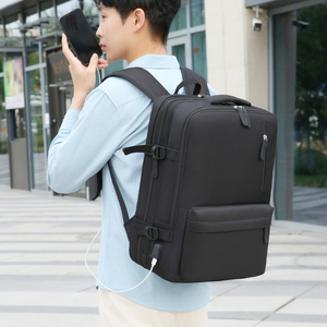 Nhà Sản Xuất Được Thiết Kế Tùy Chỉnh Thực hiện Logo Đa Chức Năng Máy Tính Xách Tay Ba Lô Cho Kinh Doanh Du Lịch Không Thấm Nước Có Thể Sạc Lại Cổng USB Oxford - Product Image 6