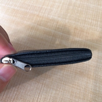 Sac en cuir noir avec logo imprimé, personnalisé, pochette pour bijoux, avec fermeture éclair