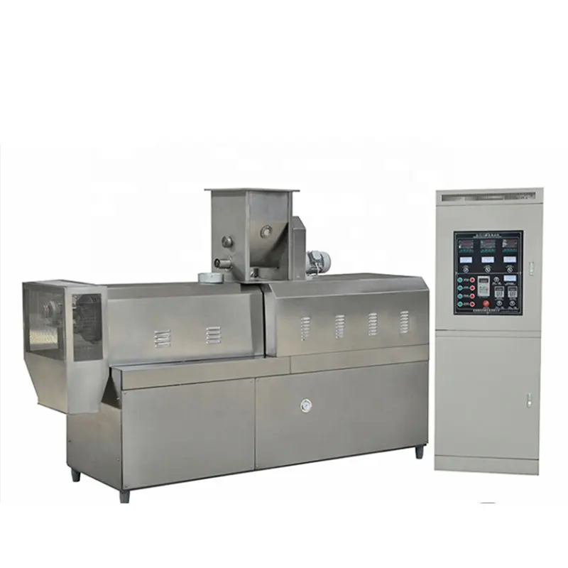 जुड़वां पेंच Extruder नाश्ता उत्पादन मशीन प्रसंस्करण लाइन के लिए छोटे व्यापार
