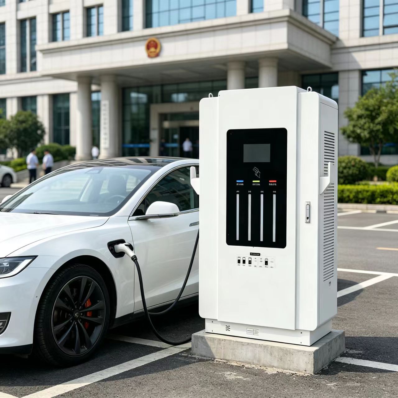180kW New Energy Vehicle Charging Station, White New Car Charging Pile Can Be Used For Charging Cars In Parking Lots · image 6