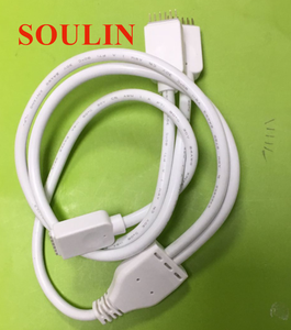 6Pin RGB Led Anschluss Kabel 1 zu <span class=keywords><strong>2</strong></span> RGB Splitter Kabel für 5050 LED Streifen licht LED kabel - Product Image 2