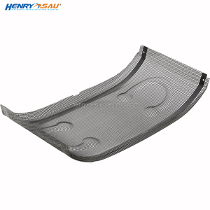 Lưới Tạo Hình Uốn Cong Lưới Tản Nhiệt Loa Kim Loại Đục Lỗ Tấm Đục Lỗ Lưới Thép Mở Rộng Cho Bộ Lọc - Product Image 5