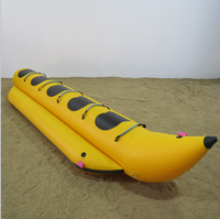 Nouveau bateau banane gonflable en PVC écologique pour une personne seule pour l'aviron, le surf et la pêche à la dérive-Activités nautiques