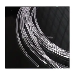 Luz para piscina decoração fibra ótica transparente od 14mm fibra ótica brilhante lateral