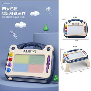 益智儿童DIY涂鸦玩具写字板玩具绘画彩板游戏学习迷你磁性绘图板 - Product Image 3