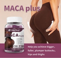 Gummies Personnalisés Maca Plus Bio Pour Fesses Plus Volumineuses, Énergie Boostée, Hanches Sublimées, Compléments Sains