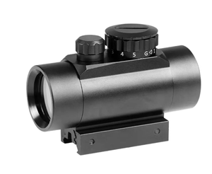 Mira telescópica de punto rojo y verde con aumento fijo, lente con revestimiento blanco y brillo ajustable para observación diaria en el campo al aire libre - Product Image 2