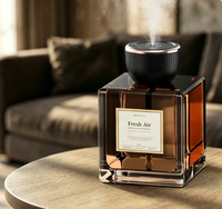 Diffuseur d'arômes automatique 500 ml, machine de pulvérisation de parfum intelligente, parfum boisé oud pour chambre à coucher, maison, bureau