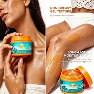 Gel Hydratant Amplificateur de <span class=keywords><strong>Soleil</strong></span> à Formule Végétale Léger Non Gras Absorption Rapide pour Visage & Corps OEM - Product Image 2