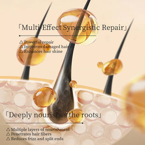 KORMESIC 800ml Shampooing Capillaire Marque Blanche Nourrissant et Réparateur Anti-Pelliculaire pour Cheveux Abîmés avec Kératine et Huile Lissante Légère - Product Image 3