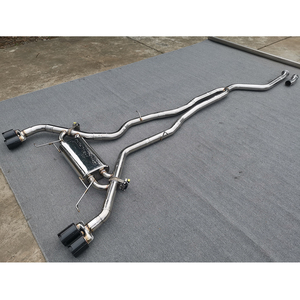 Tuyaux d'échappement Catback pour <span class=keywords><strong>BMW</strong></span> X3/X4 M40i G01G02 3.0T 2016-2023, système d'échappement de voiture en acier inoxydable de course, tuyau de silencieux - Product Image 6