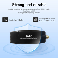 Récepteur de tuner de récepteur Radio numérique d'antenne DAB + pour l'autoradio Android universel FM à DAB 009 Box diffusion Audio numérique