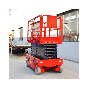 14m Kendinden Tahrikli Kişiselleştirilmiş Makaslı <span class=keywords><strong>Platform</strong></span> Yüksek İrtifa Çalışmaları için Mobil Hidrolik Hava Platformu - Product Image 5