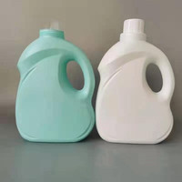 Offre Spéciale maison tenir multicolore 2L 3L 5L grande capacité bouteille distributeur personnalisée bouteille en plastique bouteille de détergent à lessive