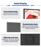 Reproductor Multimedia de Señalización Digital Android con Pantalla LCD de 55 Pulgadas, 2k 4k, Ultra Delgado, para Montaje en Pared