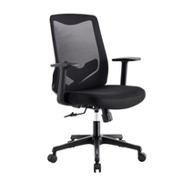 Chaise de bureau pivotante confortable en maille pour visiteurs, hauteur réglable, garantie de 3 ans - Chaise de bureau exécutive ergonomique moderne en tissu