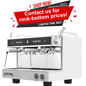 Machine à café expresso semi-automatique professionnelle <span class=keywords><strong>électrique</strong></span> multifonctionnelle avec mousseur à <span class=keywords><strong>lait</strong></span> et pression de 9 bars - Product Image 2