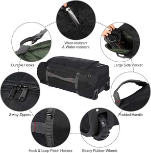 Échantillon gratuit Sac de hockey professionnel personnalisé unisexe imperméable Sac d'équipement de hockey Sac de rangement sportif - Product Image 3