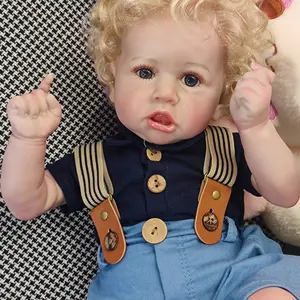 आर एंड बी जीवन आकार यथार्थवादी असली लवली Molds जीवन आकार 3 + साल का लड़का पूर्ण शरीर थोड़ा सिलिकॉन vinyl गुड़िया