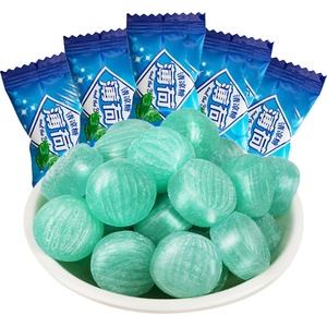 Halal số lượng lớn đóng gói siêu bạc hà hương vị vòng hình kẹo cứng kẹo - Product Image 1