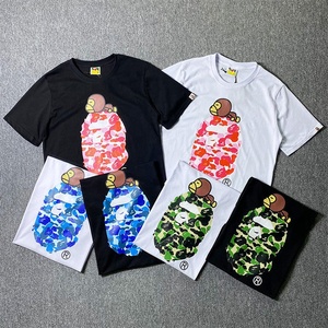 เสื้อยืดผู้ชายลำลองถักทอเนื้อผ้าฝ้าย 100% คุณภาพสูง ระบายอากาศได้ดี เป็นมิตรกับสิ่งแวดล้อม พิมพ์ลายลิงด้วยเทคนิคการถ่ายเทความร้อน ปี 2026 1 1 - Product Image 1