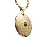 Pendentif d'énergie Scalar personnalisé, pendentif d'énergie quantique Science