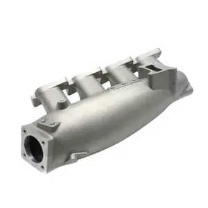 Độ chính xác tùy chỉnh hàng không vũ trụ nhôm gia công CNC Turbo intake Manifold/phôi nhôm intake Turbo merge Collector