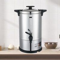 Chaudière à eau chaude électrique 25L 304ss pour la cuisine de l'hôtel, la restauration commerciale en acier inoxydable