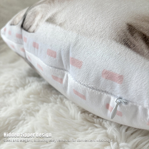 Cuscino Personalizzato a Forma di Animale con Foto, Cuscino Decorativo Ecologico in Poliestere Personalizzabile in Qualsiasi Dimensione - Product Image 6