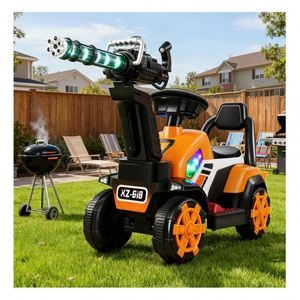 Excavadora Eléctrica Multifuncional Unisex, Juguete Montable a Batería para Niños de 5 a 7 Años, Marca F, Plástico - Product Image 1