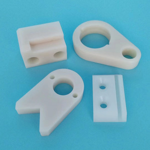 Bloques de Soporte de Nylon, Piezas Mecánicas de Plástico Blancas de 10-200 mm para Uso Industrial - Product Image 1