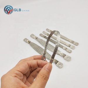 Connecteur à sertir en <span class=keywords><strong>cuivre</strong></span> pour câble plat tressé 6mm² avec blindage étamé pour fils électriques souterrains - Product Image 2