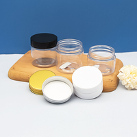 Bouteille en plastique PET à large ouverture, personnalisée en usine, de 2 oz, 4 oz, 6 oz, 8 oz, 12 oz, pour compléments alimentaires, bonbons, gelées