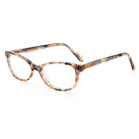 Monture de lunettes pour femme XB2176, design papillon, en acétate coloré, de haute qualité, avec charnière métallique pleine monture, logo personnalisé
