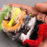 Kunstfellstreifen Zonker-Streifen für Fliegenfischen Fliegenherstellung Jigs Mäuse Zonker Fliegenbindematerial 2mm-3mm Breite