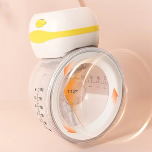 Tire-lait électrique portable mains libres sans BPA, double pompe, avec bonnet de protection - Product Image 2