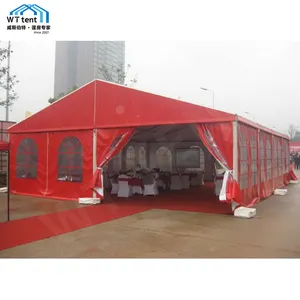 防水户外黑色帐篷40英尺X 40英尺婚礼派对大家庭户外高品质天篷大婚礼帐篷