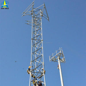 de télécommunication pour téléphone portable à 3 jambes autoportante 20m30m40m50m station de radio fm type de tour en acier - Product Image 3