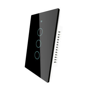 Interrupteur mural tactile intelligent <span class=keywords><strong>ZigBee</strong></span>, design à bascule, <span class=keywords><strong>pour</strong></span> la maison et l'hôtel, compatible <span class=keywords><strong>Smart</strong></span> <span class=keywords><strong>Life</strong></span> et <span class=keywords><strong>Tuya</strong></span> APP, commande vocale Alexa Google - Product Image 5