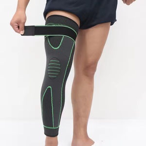 Genouillère de sport à <span class=keywords><strong>compression</strong></span> pour la course à pied, le cyclisme, le basketball - Matériel en spandex respirant, protection antidérapante pour le genou - Product Image 1