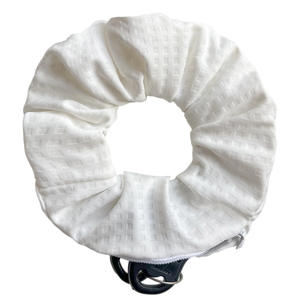 Liso Dot Checker Almacenamiento Lazos para el cabello Banda Accesorios Soportes para moños <span class=keywords><strong>Bolsillo</strong></span> <span class=keywords><strong>con</strong></span> cremallera Scrunchy Plaid Nylon Elástico Scrunchies <span class=keywords><strong>con</strong></span> cremallera - Product Image 6