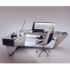 Đồ Nội Thất Văn Phòng Bằng Đá Cẩm Thạch Thiết Kế Thời Trang Bán Chạy Hàng Đầu 10 Từ Bàn Quản Lý Trung Quốc - Product Image 4