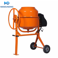Bétonnière électrique mobile mini 70L 120L 140L 160L 180L 200L 220L 240L