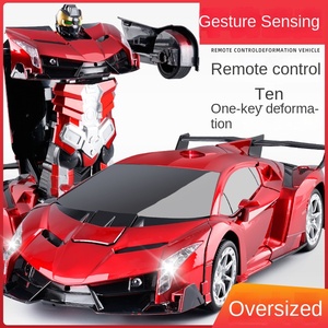 Coches de Juguete Transformables de Carreras con Control Remoto por Sensor de Gestos, Recargables, para Niños (Resina, Uso en Interiores) - Product Image 2