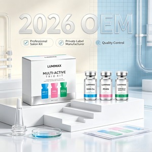 Kit Trio Multiactivos con Esencia Líquida de Ácido Hialurónico GHK CU, PDRN, Exosomas y Colágeno, Regenerador, Reparador, Antienvejecimiento, Reafirmante, OEM - Product Image 5