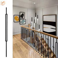 Rampes de balcon minimalistes modernes Rampe d'escalier de style victorien Pièces d'escalier Rampe d'escalier Intérieur de Vila
