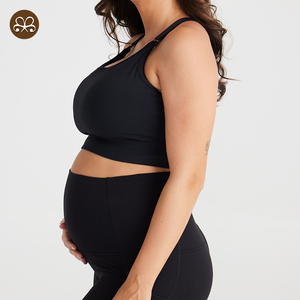 Venta al por mayor de sujetadores de <span class=keywords><strong>lactancia</strong></span> con Tirantes ajustables logotipo personalizado ropa de maternidad para mujer sujetadores deportivos de <span class=keywords><strong>lactancia</strong></span> - Product Image 4