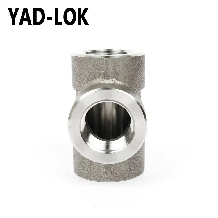YAD-LOK Super September Reducer Female Pipe Fittings Forged 3 Way Tee