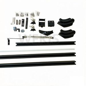 รางเลื่อนประตูบัสคุณภาพสูง WEKIS ระบบประตูบานเลื่อนกันเสียงทำจากเหล็กกล้าคาร์บอนสำหรับห้องนอนและห้องน้ำ - Product Image 2