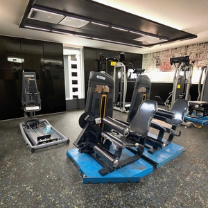 Équipement de fitness professionnel en acier réglable à charges guidées pour la musculation en salle de sport, idéal pour l'entraînement des pectoraux et des jambes - Product Image 6